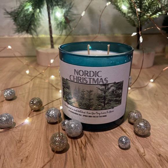 🌲✨Nordic Christmas Luxury Organic Soy candle Fresh Cut Christmas trees🌲 - Picture 10 of 17